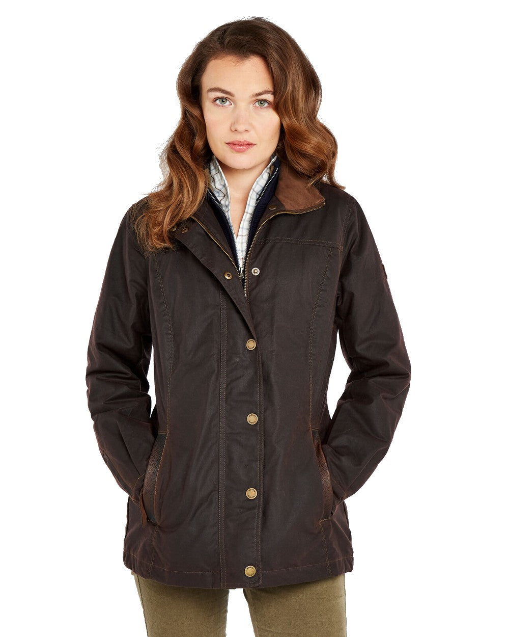 Dubarry Mountrath Waxed Jacket in Java