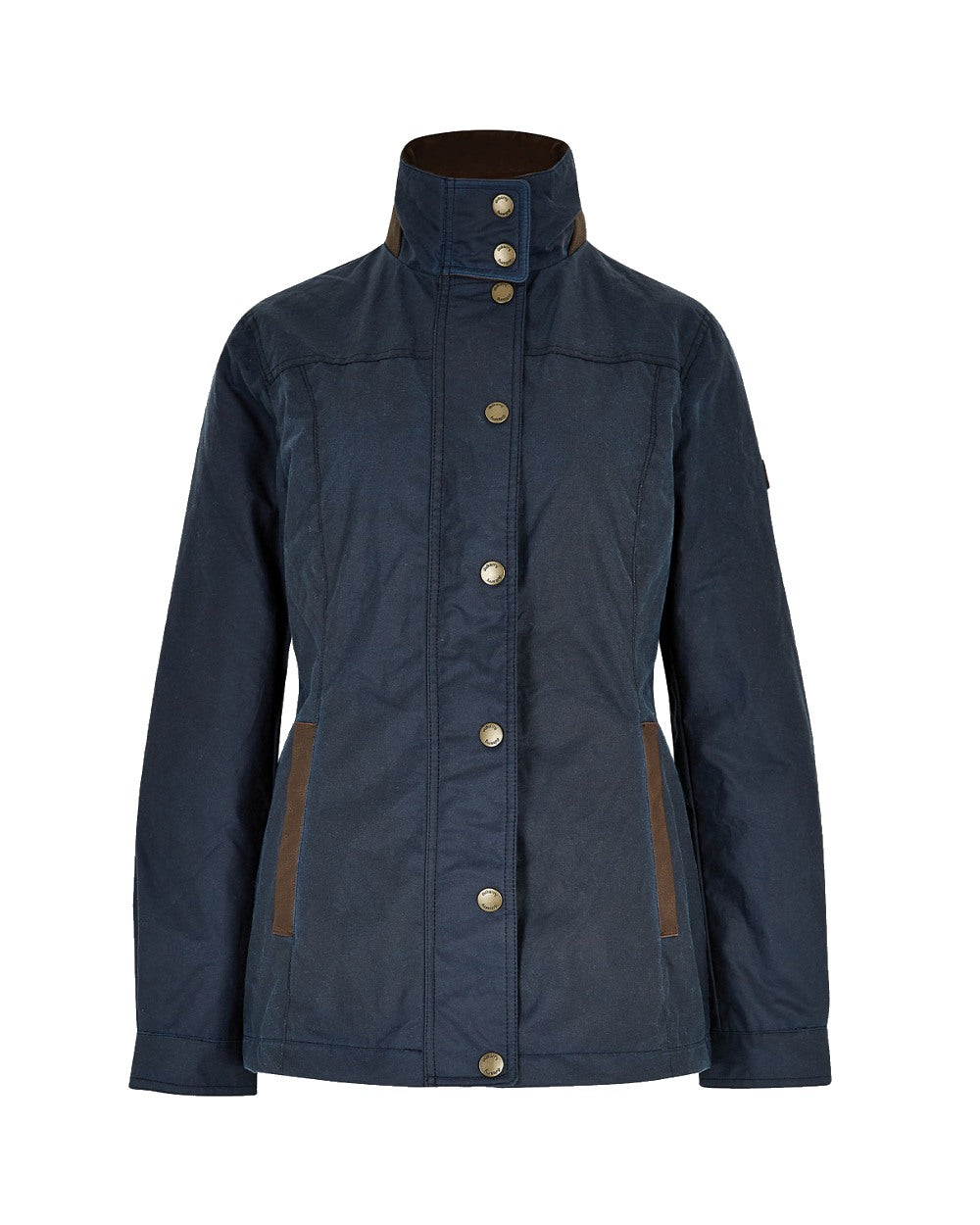 Dubarry Mountrath Waxed Jacket in Ocean Blue
