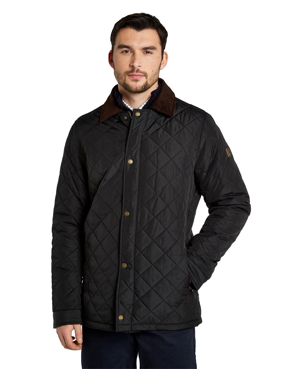 Dubarry Mountusher Quilted Jacket in Black 
