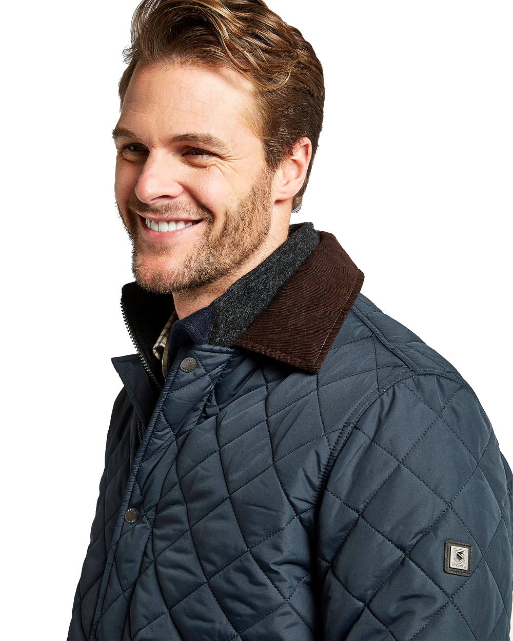 Dubarry Mountusher Quilted Jacket in Navy 