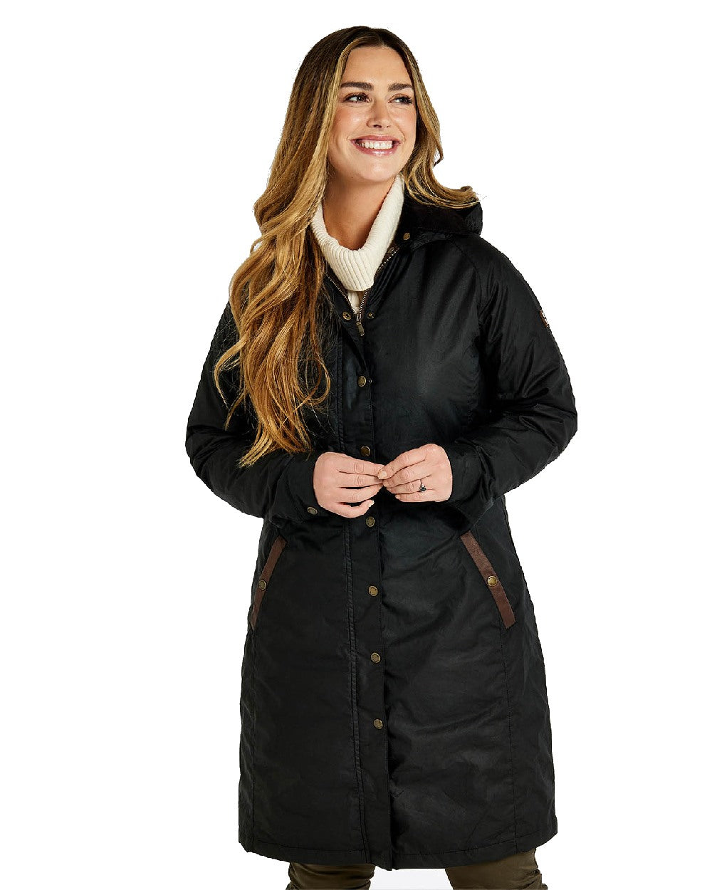 Dubarry Redington Wax Coat in Black