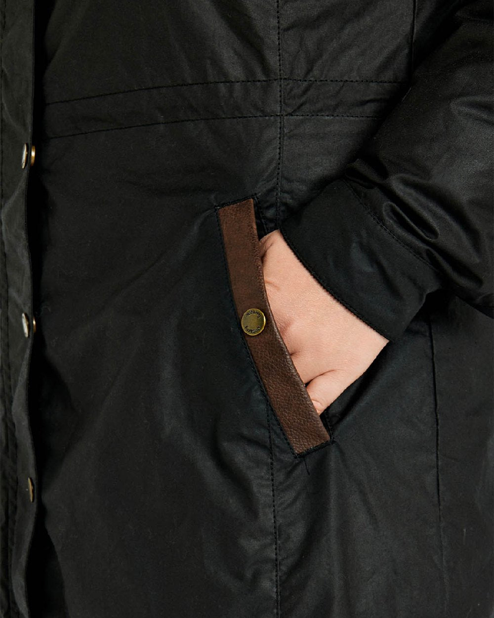 Dubarry Redington Wax Coat in Black