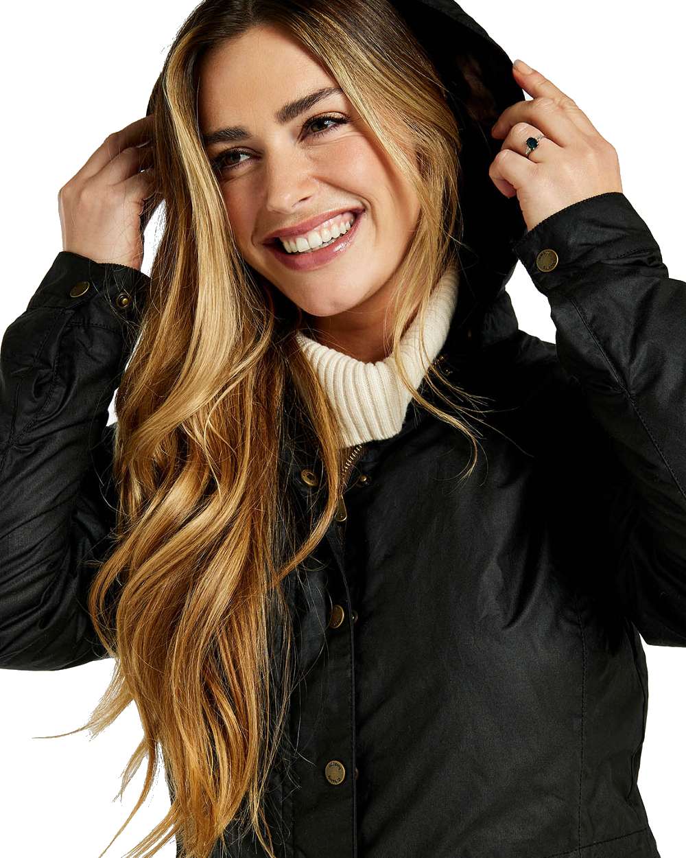 Dubarry Redington Wax Coat in Black