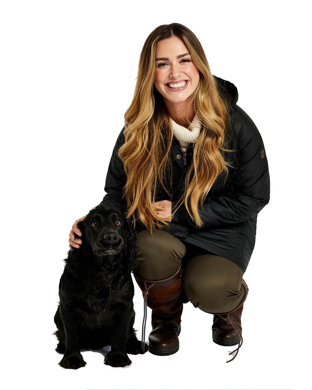 Dubarry Redington Wax Coat in Black