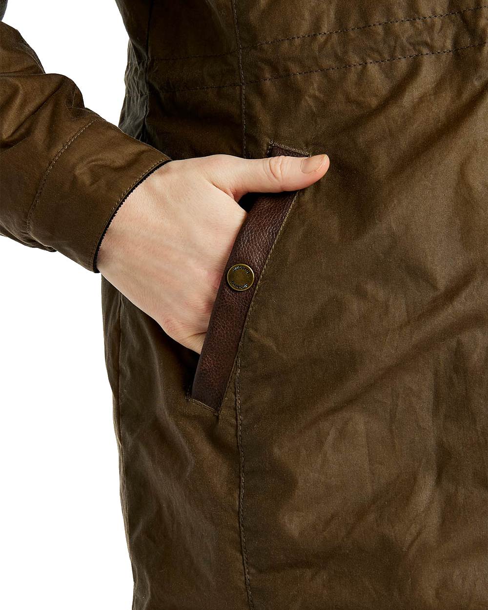 Dubarry Redington Wax Coat in Ginger