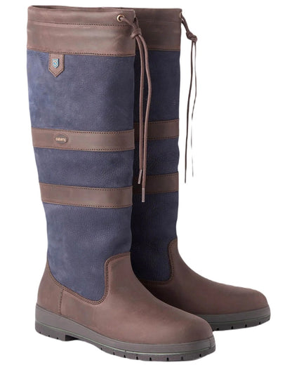 Dubarry Galway Country Boots in Navy Brown 