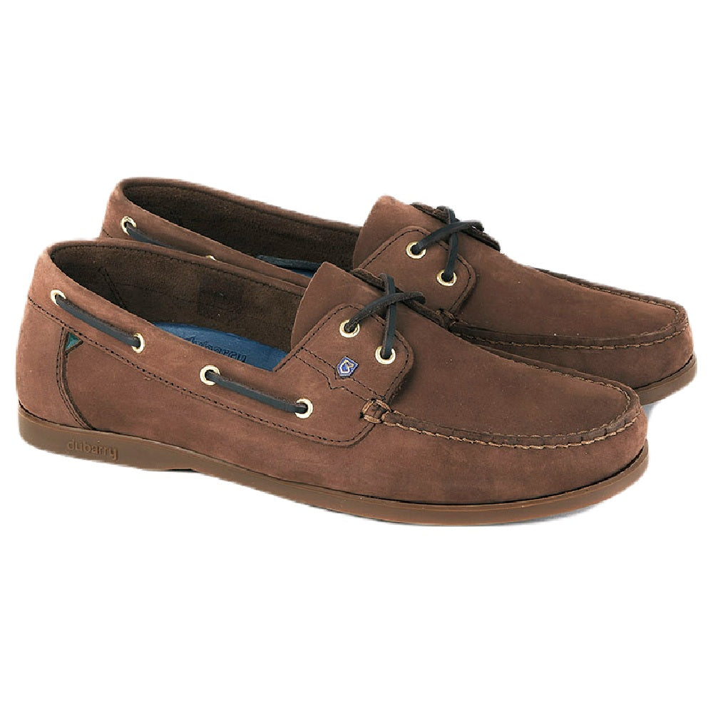 Dubarry Mens Port Deck Shoes in Cafe