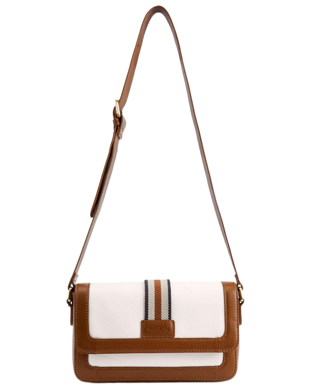 Caramel coloured Dubarry Hillsbrook Cross Body Bag on white background