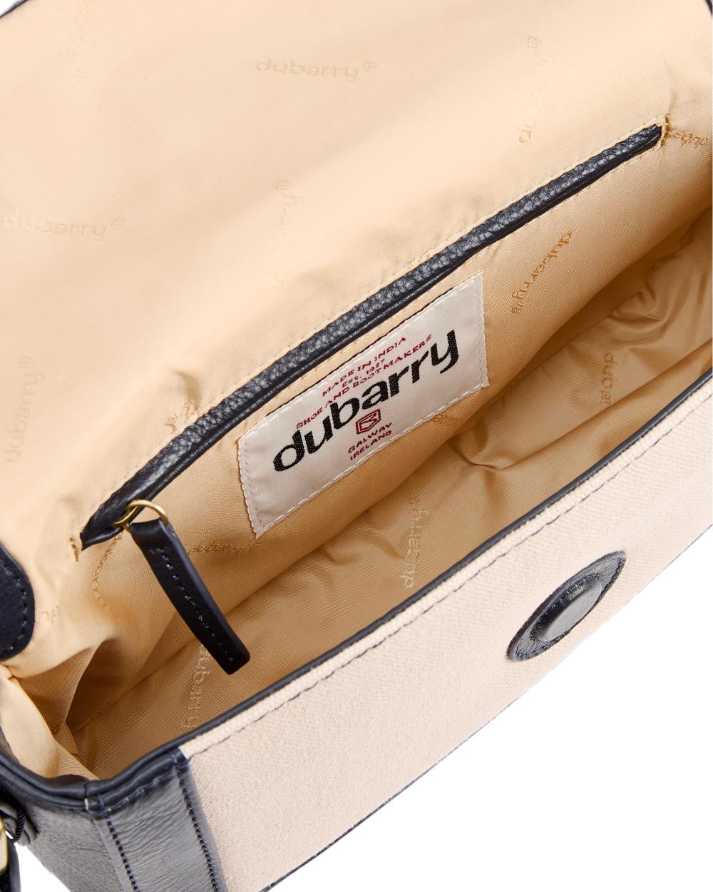 Navy coloured Dubarry Hillsbrook Cross Body Bag on white background