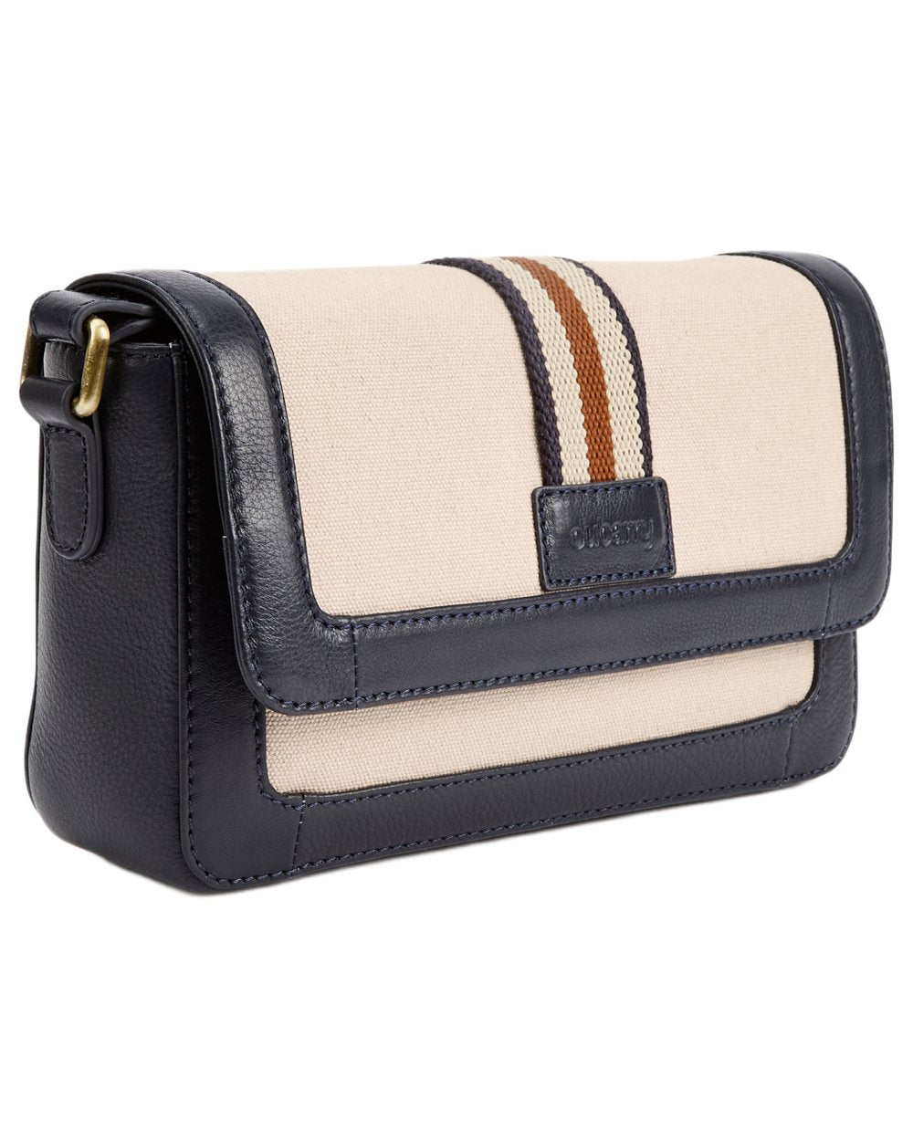 Navy coloured Dubarry Hillsbrook Cross Body Bag on white background
