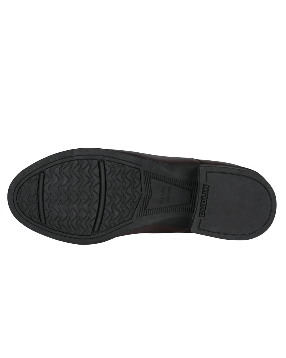 Brown Coloured Dublin Foundation Zip Paddock Boots II on white background