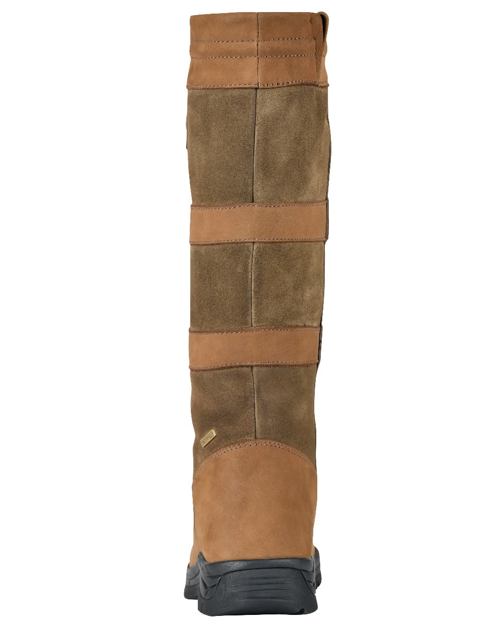 Dark Brown Coloured Dublin River Boots IV on white background