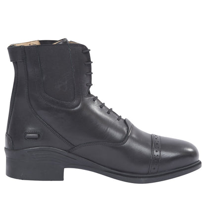 Dublin Evolution Lace Front Paddock Boots in Black