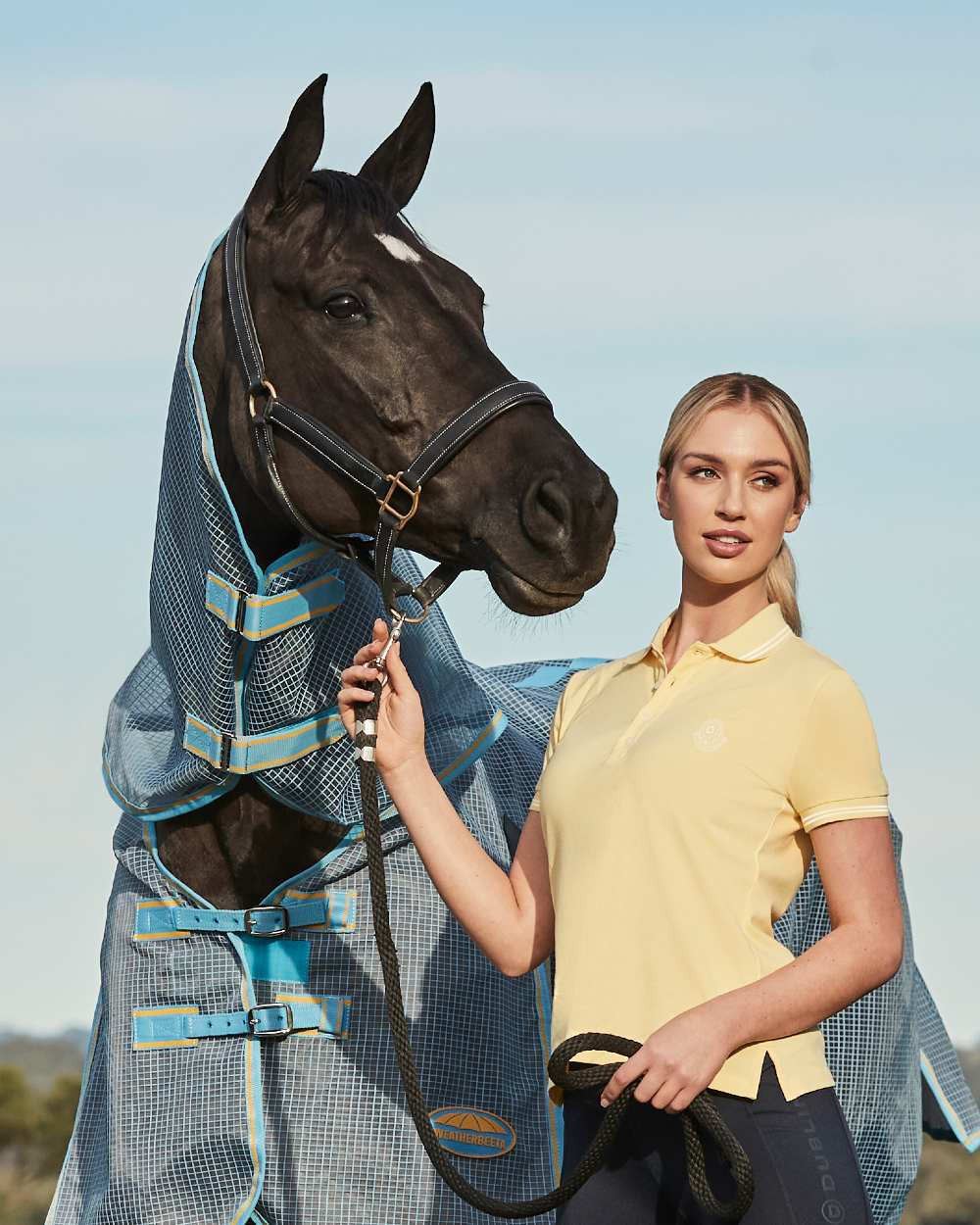 Dublin Lily Cap Sleeve Polo In Butter