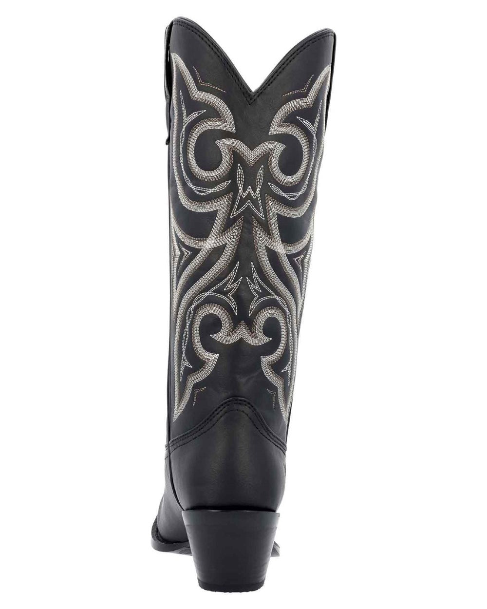 Black coloured Durango Womens 13" Crush Western Boots on white background