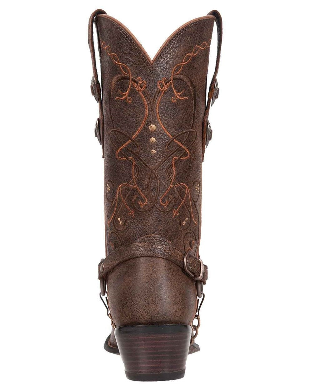 Dusk To Dawn coloured Durango Womens Crush Heartbreaker Mid Boots on white background