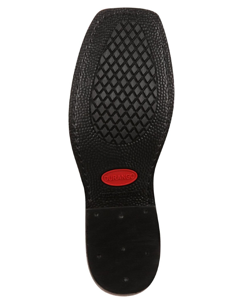 Black coloured Durango Womens Harness Boots on white background
