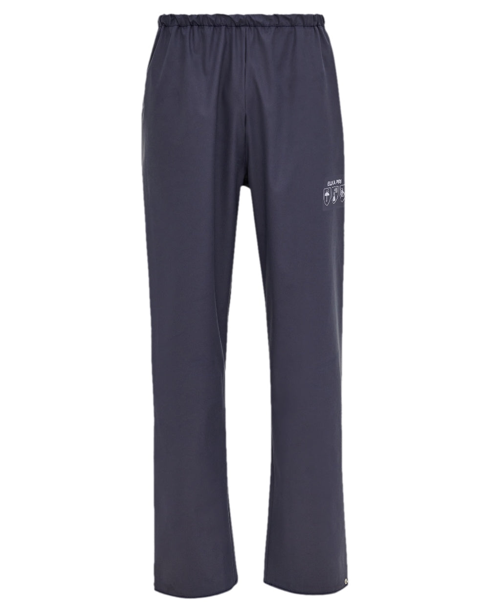 Navy Coloured Elka Mens Pro Waist Trousers on white background