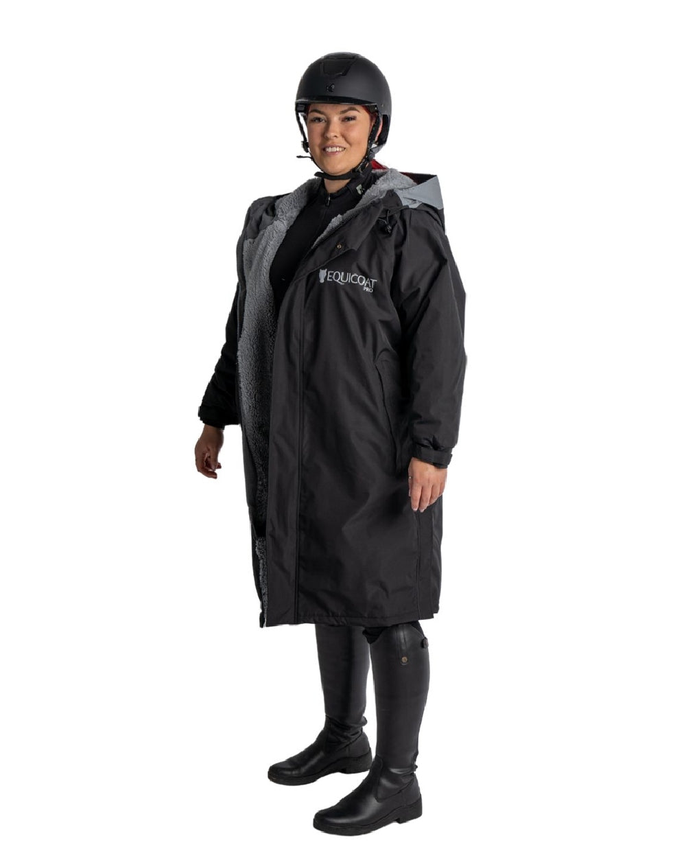 Equicoat Adults Pro Coat in Black 