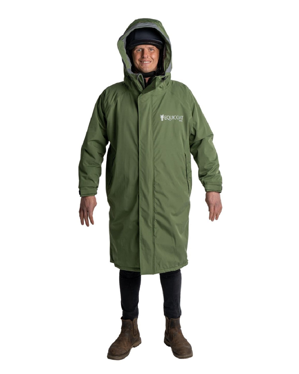 Equicoat Adults Pro Coat in Forest Green 