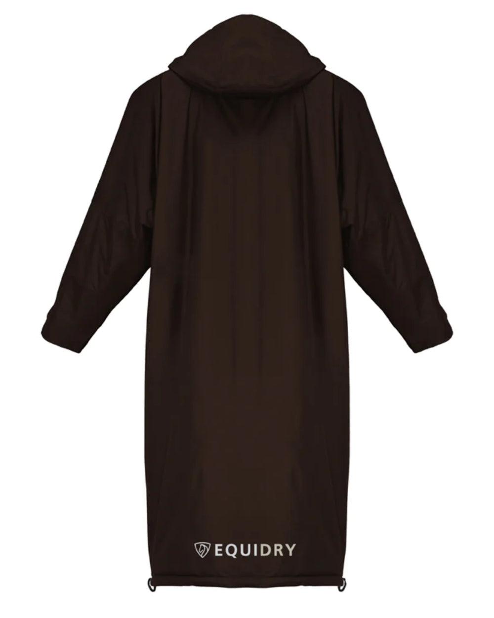 Brown coloured Equidry Mens Equimac Evolution Jacket on white background