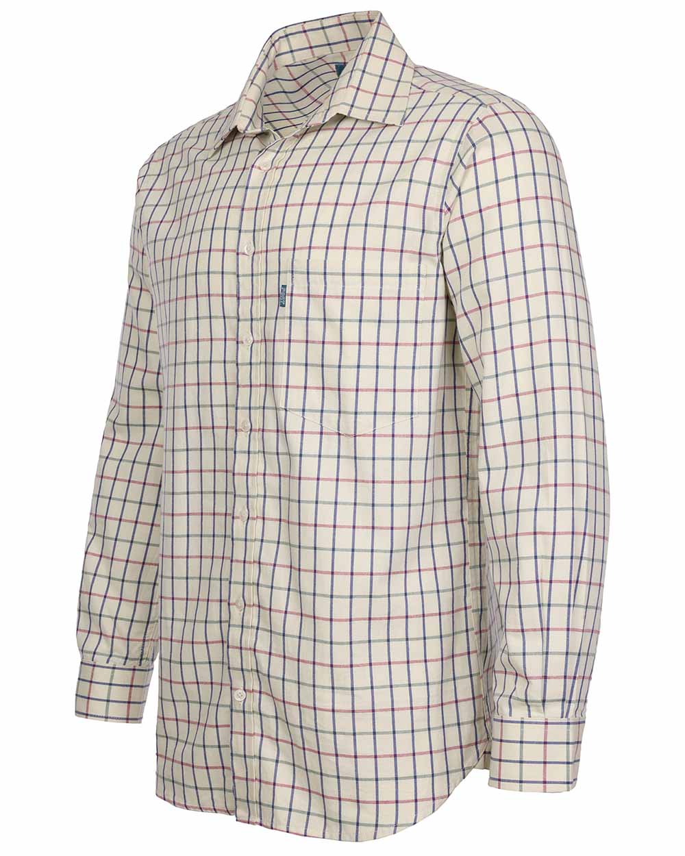 Chest pocket Fort Melton Tattersall Check Shirt
