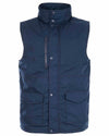 Navy Blue Fort Wroxham Quilted Bodywarmer  #colour_navy-blue