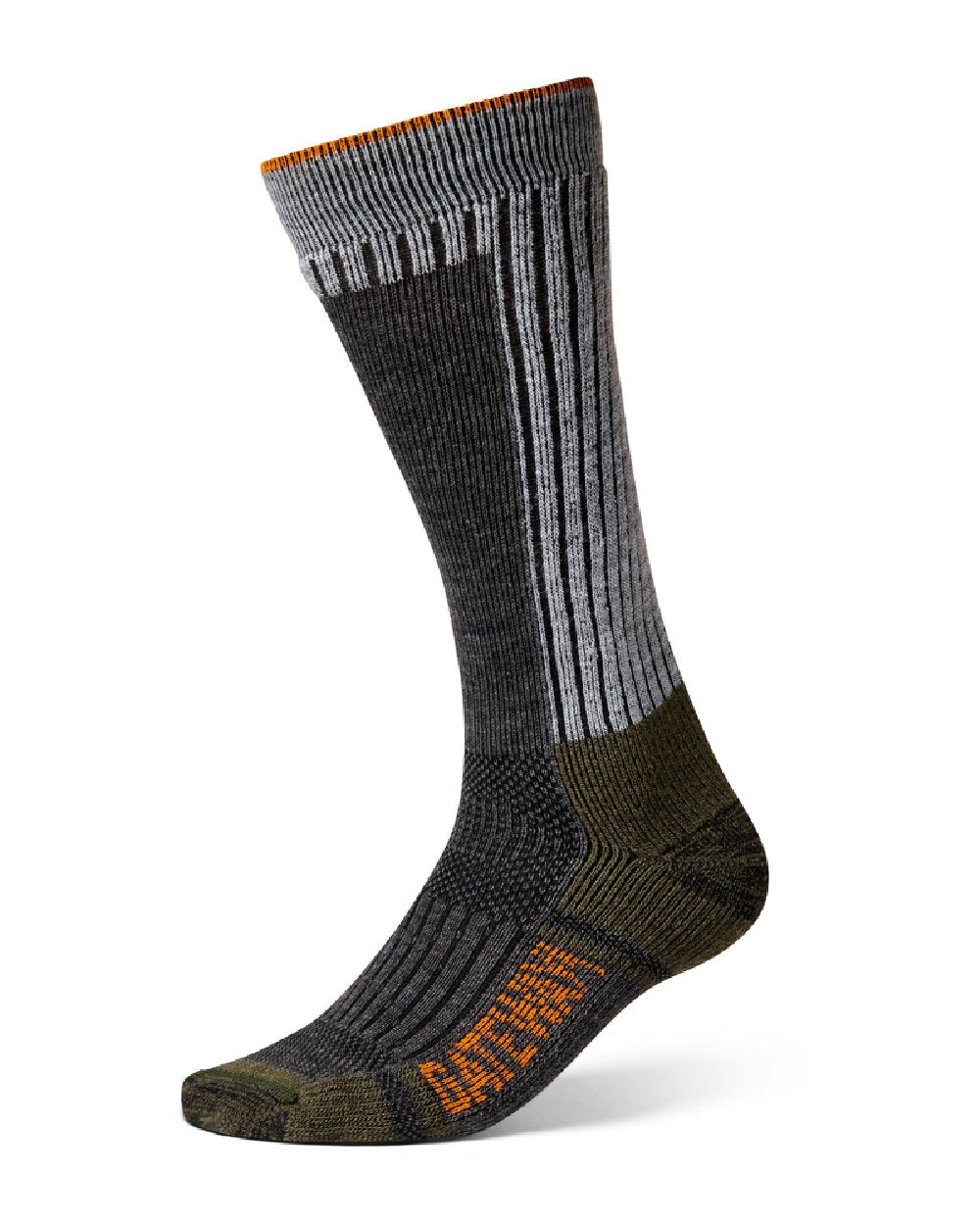 GateWay 1 Boot Calf Sock in Olive Grey