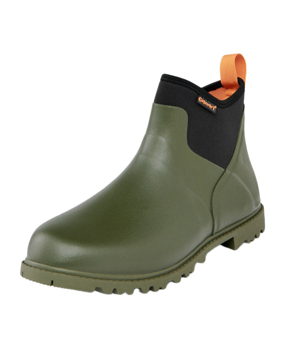 Khaki Coloured Gateway1 Ascot 6" 3mm Boots on white background