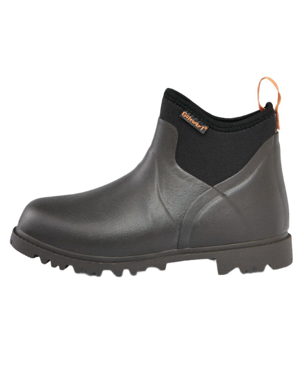 Dark Brown Coloured Gateway1 Ascot Lady 6 3mm Boots on white background