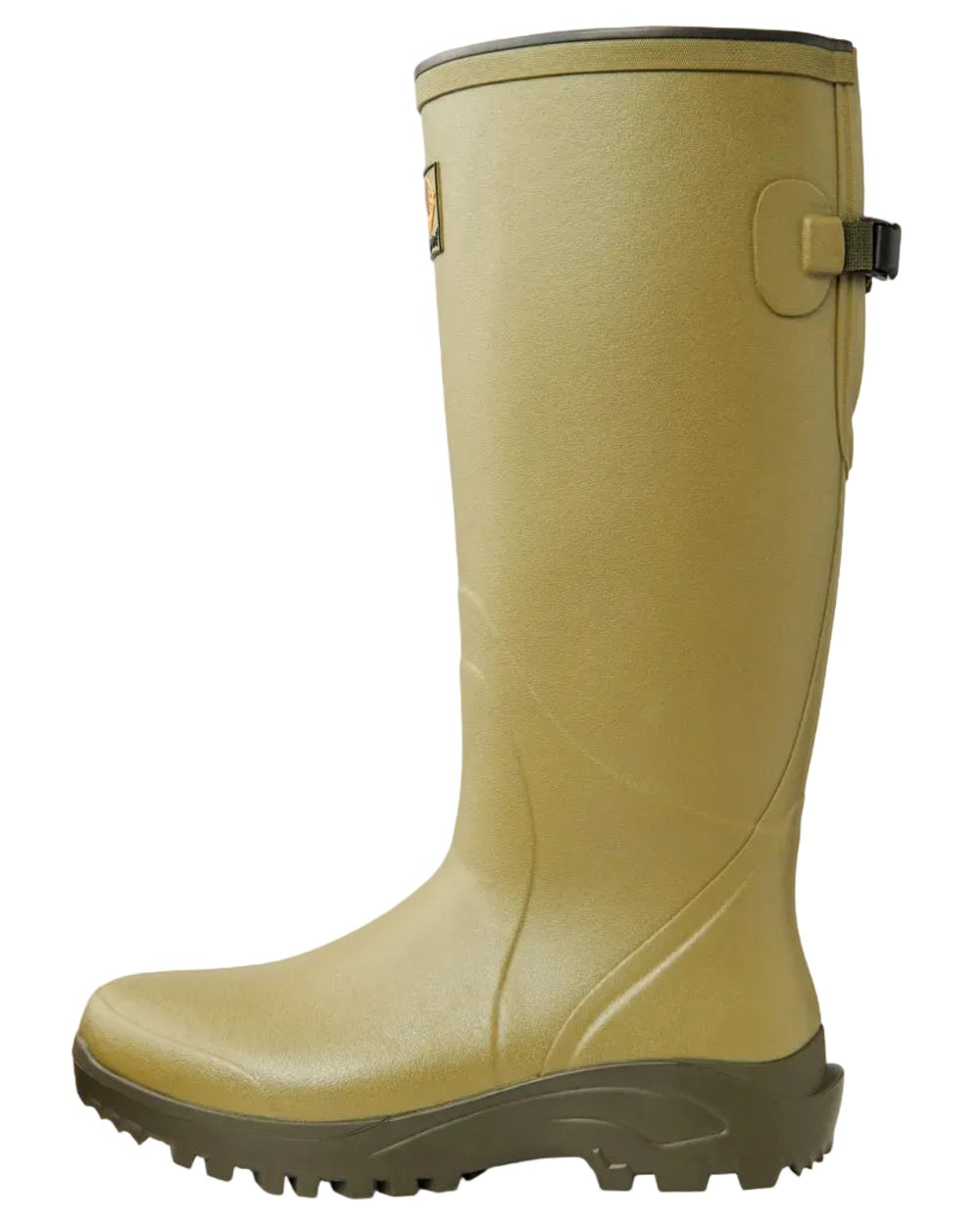 Cedar Olive Coloured Gateway1 Field Master 18" 3mm Wellingtons on white background