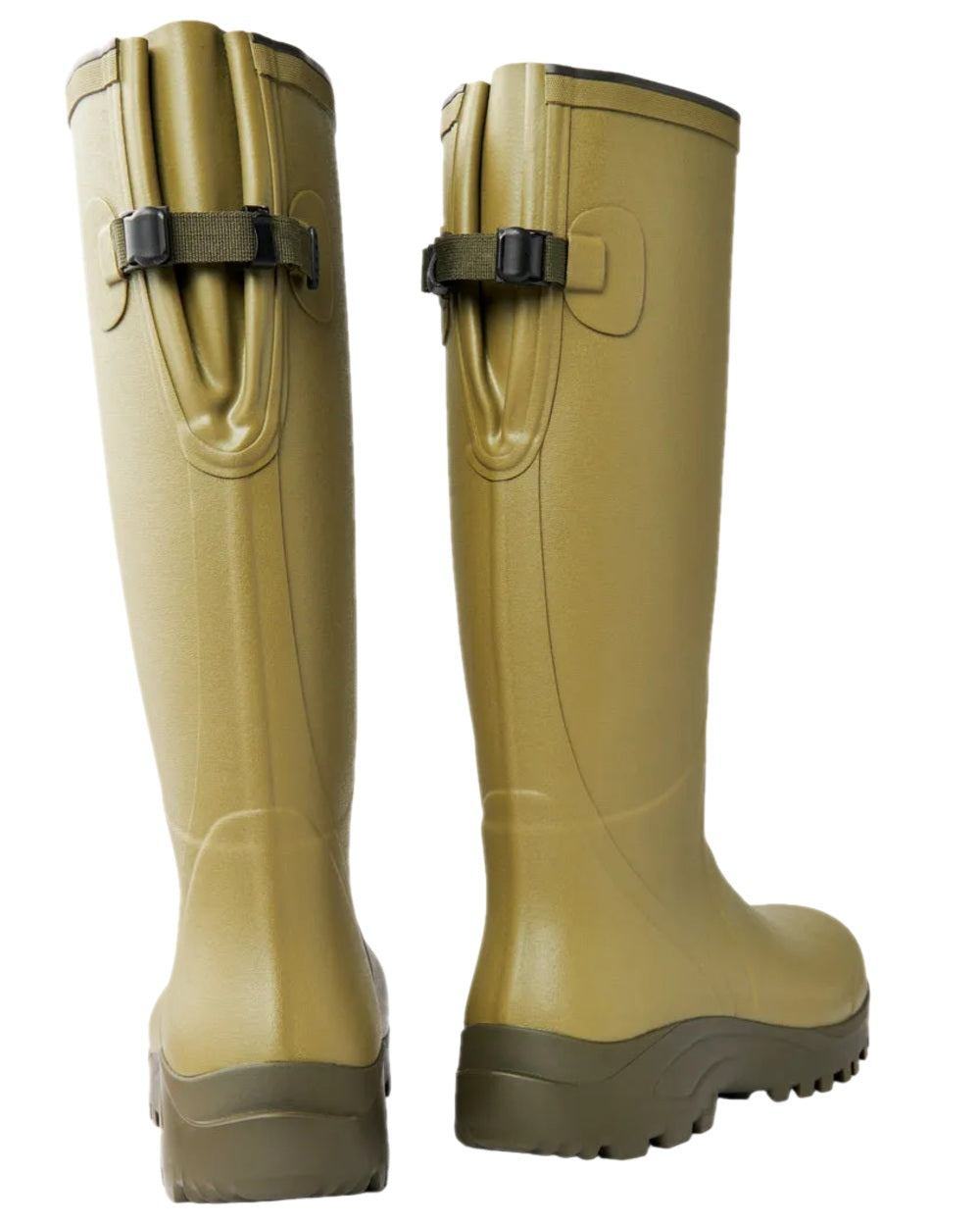 Cedar Olive Coloured Gateway1 Field Master 18" 3mm Wellingtons on white background