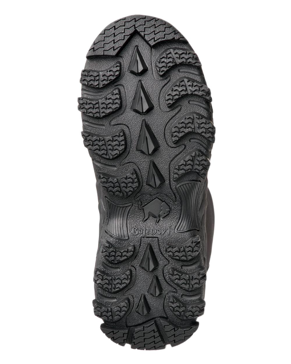 Black Coloured Gateway1 Icebeater 18" 7mm Boots on white background