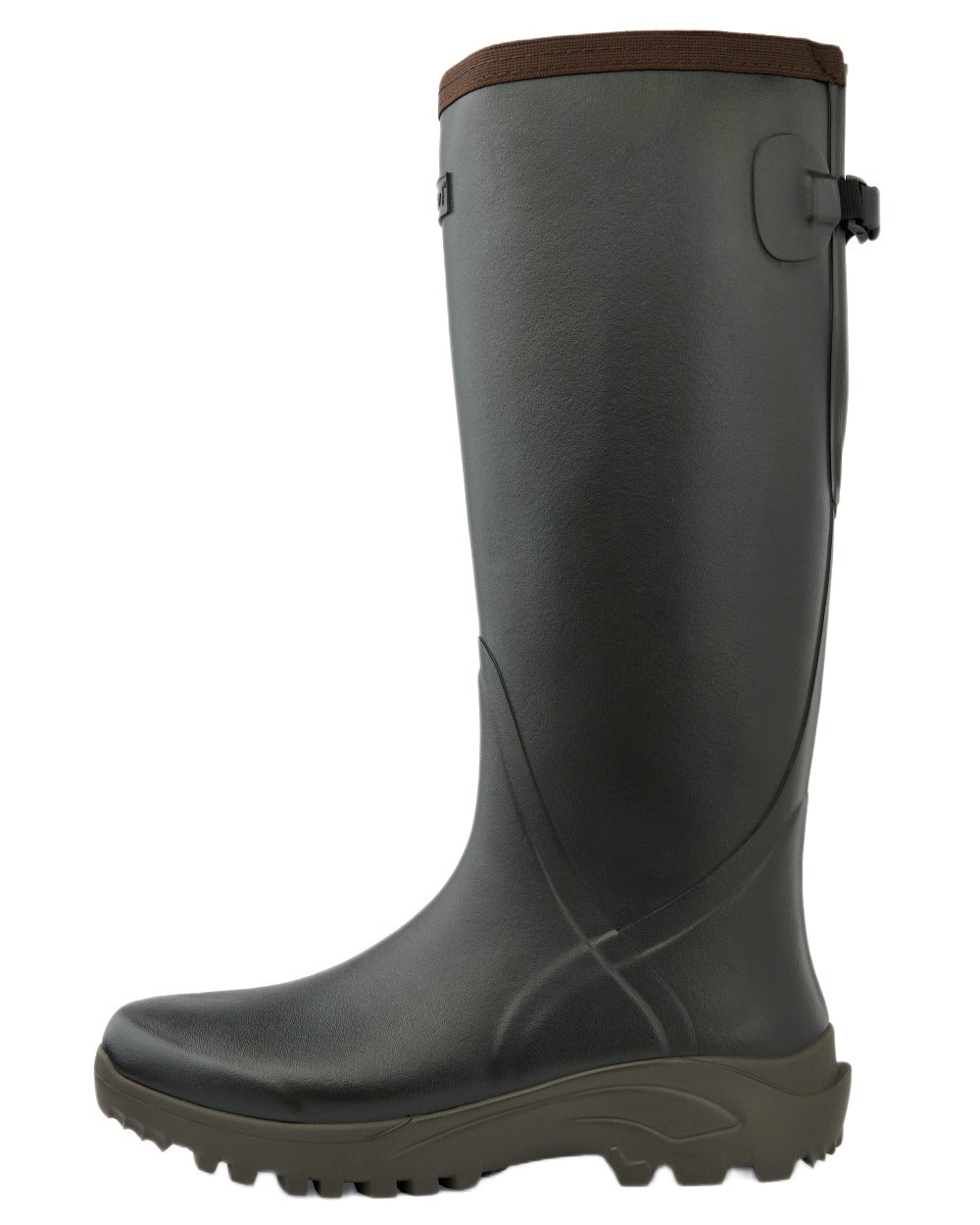 Khaki Coloured Gateway1 Sportsman II 18" Wellingtons on white background