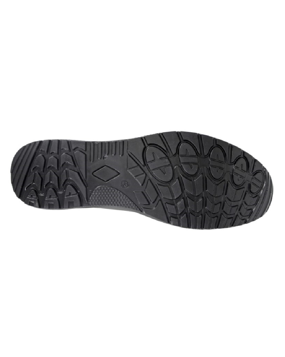 Black Red coloured Grafters Fully Composite Safety Trainers Shoes on white background