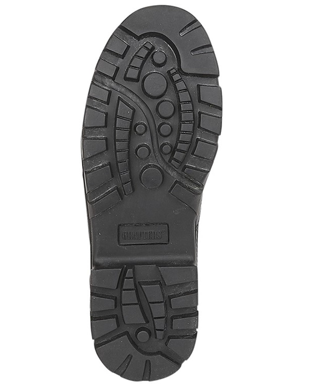 Black coloured Grafters Sniper Waterproof Combat Boots on white background