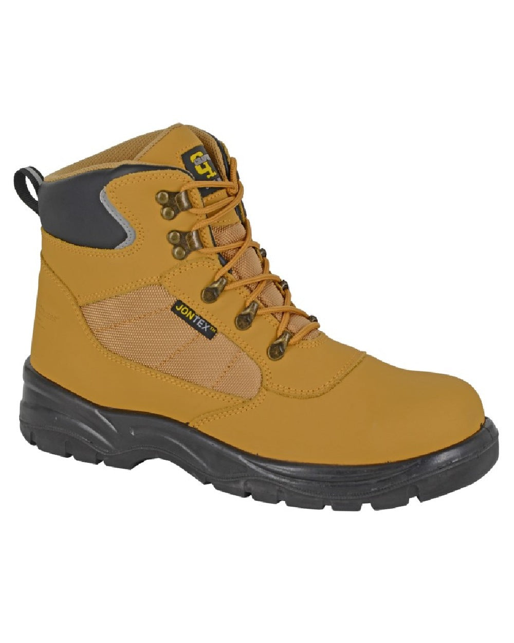 Honey Grafters Waterproof Hiker Type Safety Boots on white background