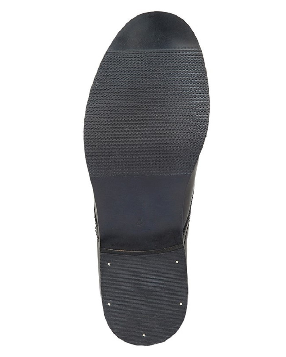 Black coloured Grafters Womens Hi-Shine Leather Cadet Shoes on white background