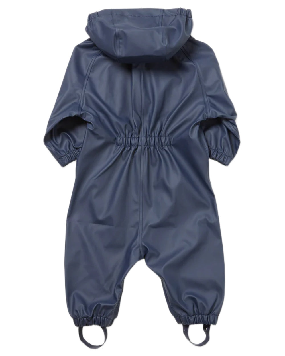 Navy coloured Grass & Air Childrens Puddle Suit on white background