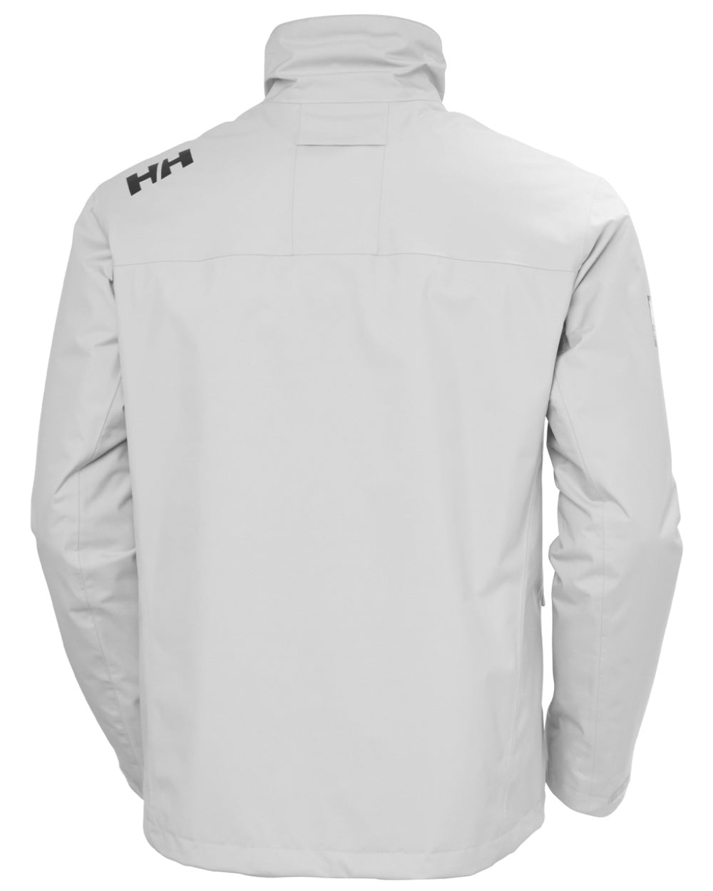 Grey Fog Coloured Helly Hansen Mens Crew Midlayer Jacket 2 On A White Background