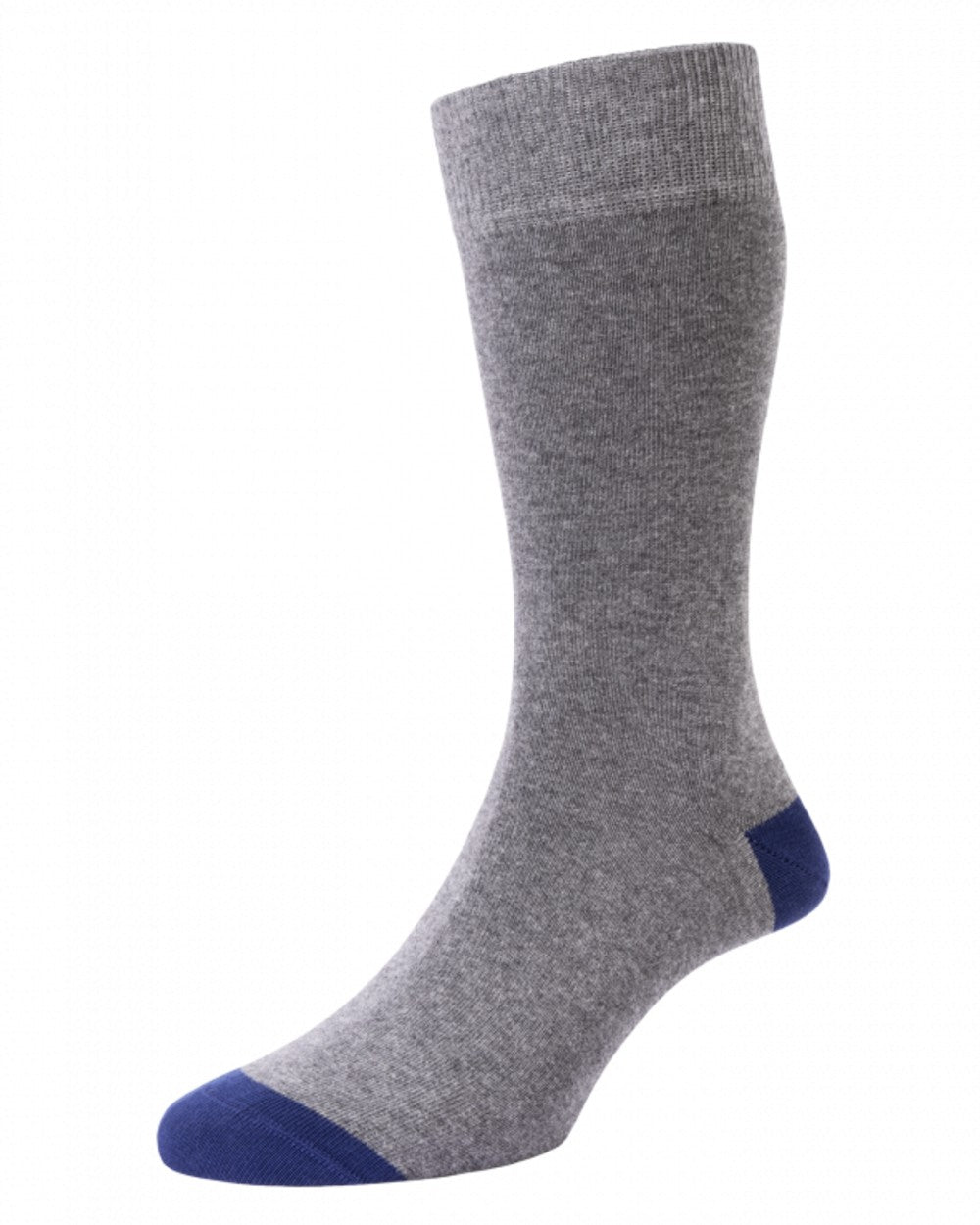 Black Grey Mix coloured HJ Hall Mens Dash & Stripe Cotton Rich Socks 3 Pair Pack on white background