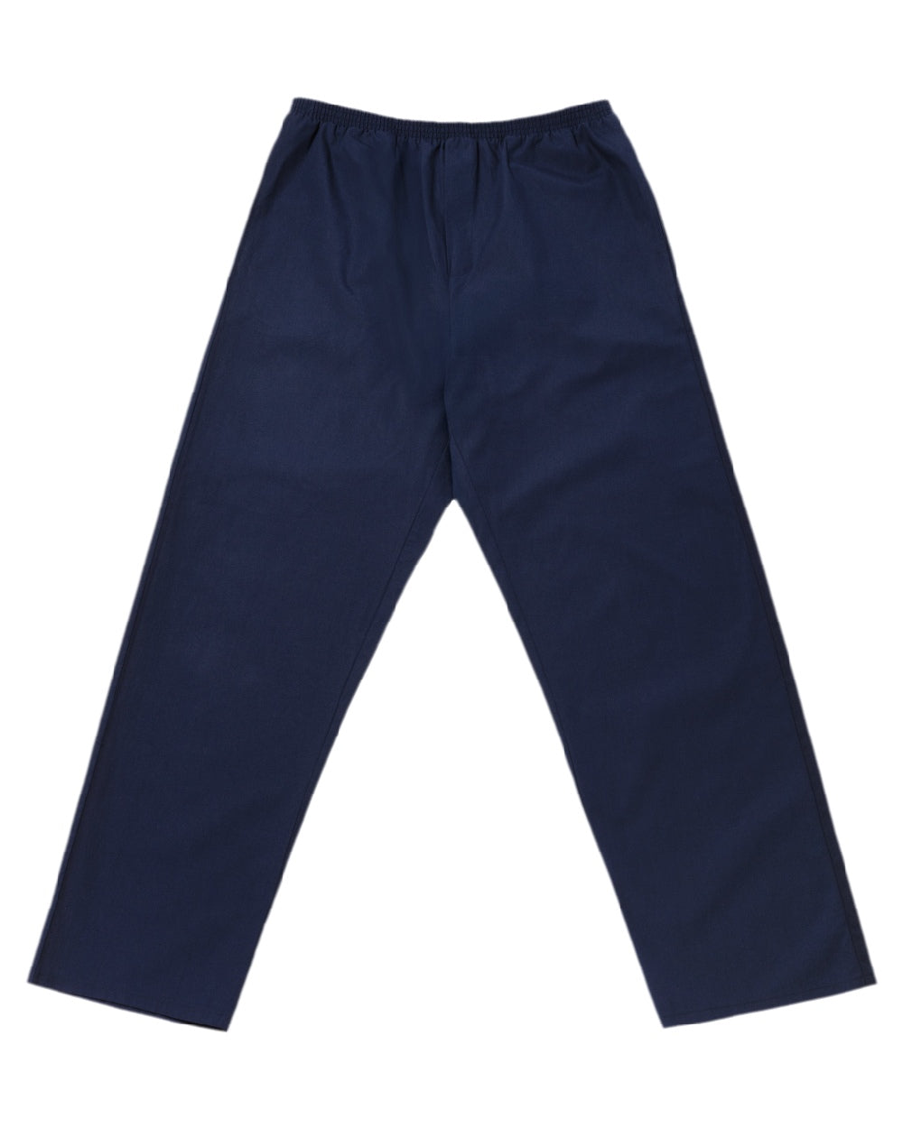 Dark Blue Coloured HJ Hall Mens Pure Cotton Pyjamas on white background