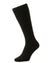 HJ Hall Half Hose Wool Softop Socks In Black #colour_black