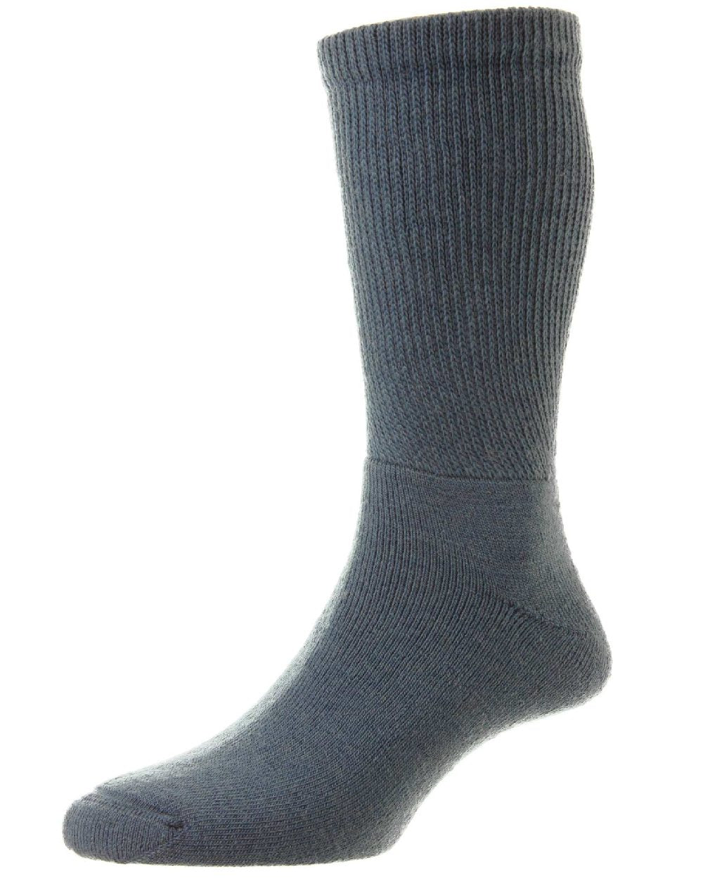HJ Hall Diabetic Wool Socks in Airforce