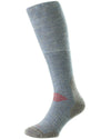 HJ Hall ProTrek Mountain Comfort Top Socks in Denim Grey #colour_denim-grey