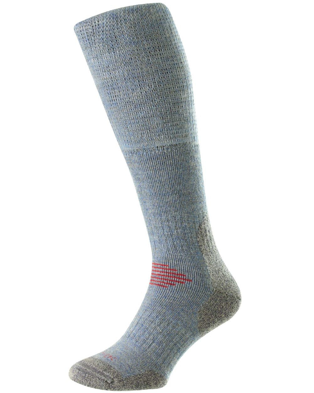HJ Hall ProTrek Mountain Comfort Top Socks in Denim Grey