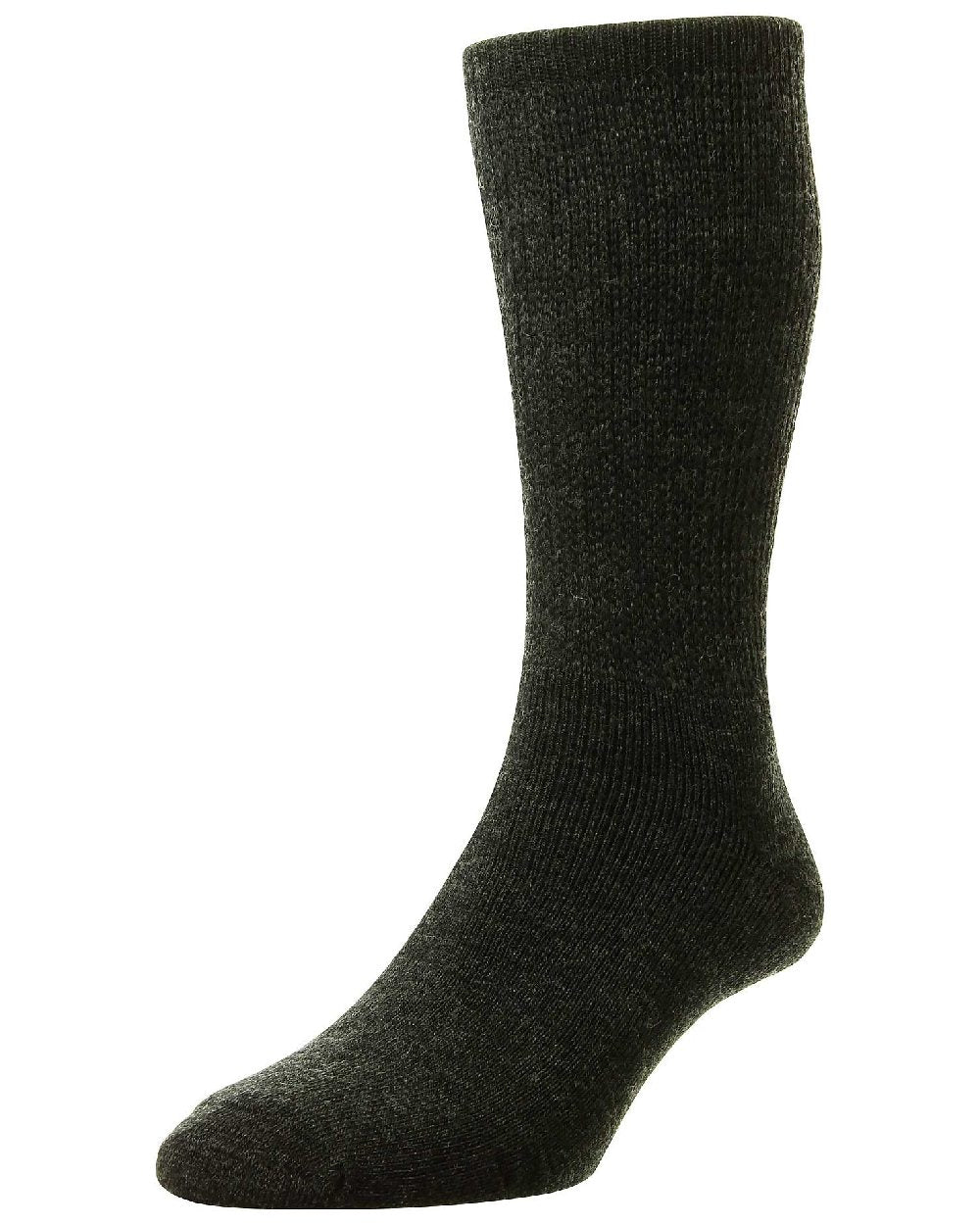 HJ Hall Diabetic Wool Socks in Chaorcoal
