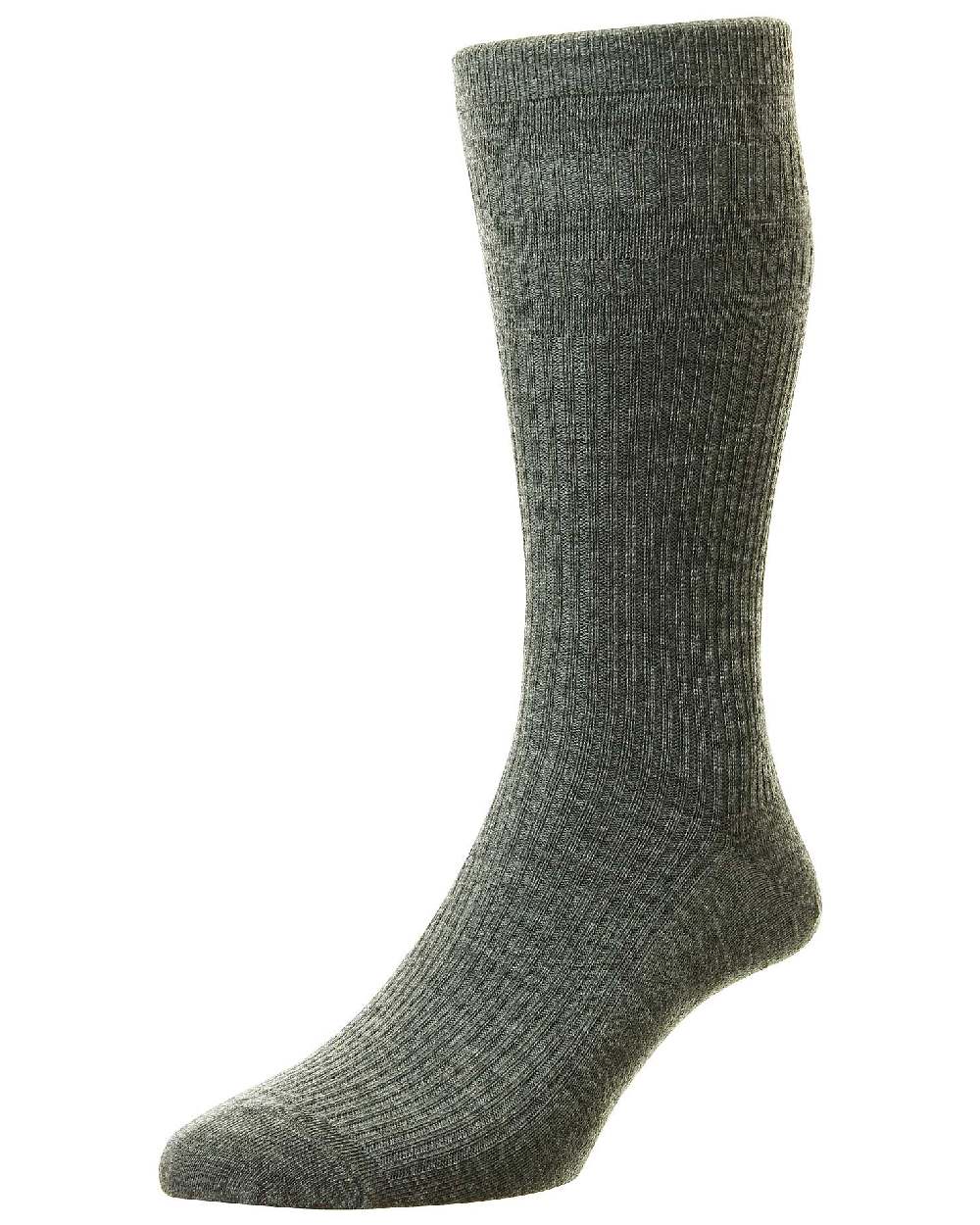HJ Hall Original Wool Soft Top in Mid Grey