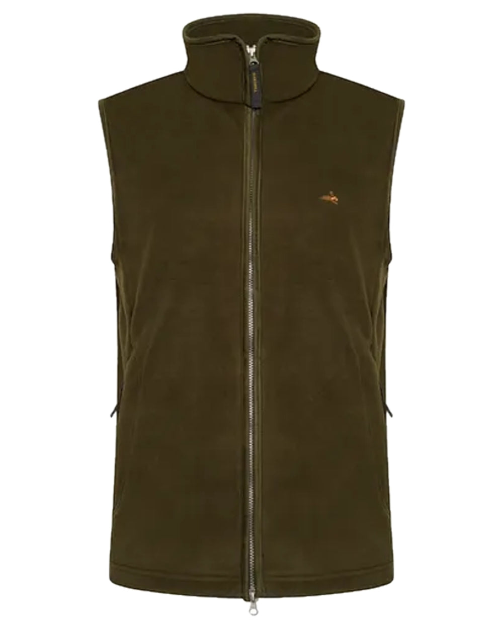 Fern Coloured Harehill Birtles Gilet on white background