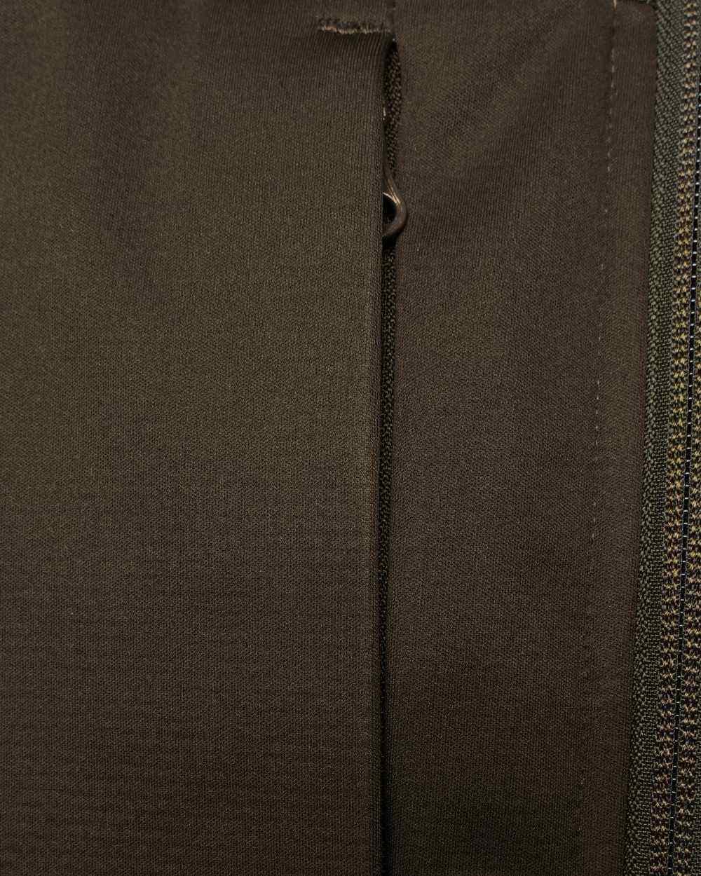 Forest Shade coloured Harehill Ridgegate Active Hybrid Jacket on white background